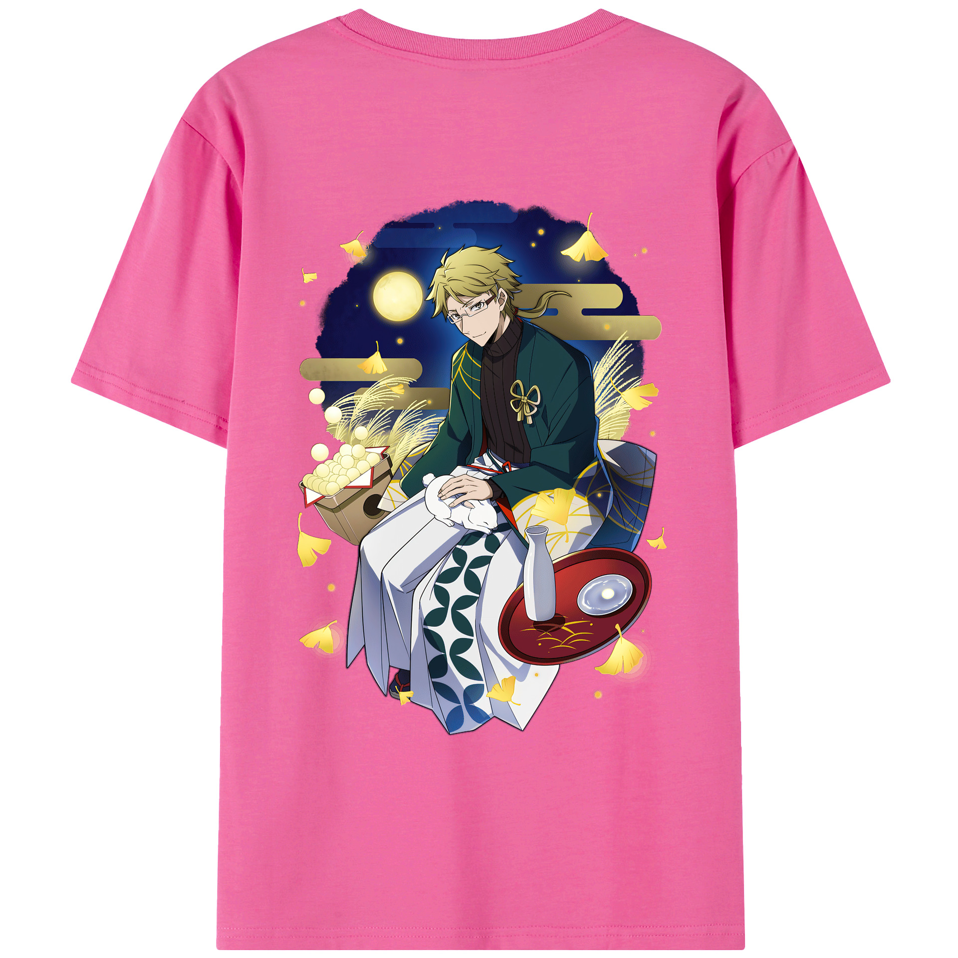 （画像用） 文豪ストレイドッグス Bungo Stray Dogs レディース半袖Tシャツ(バックプリント)